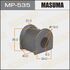MP535 Втулка стабилизатора MASUMA , front, rear, Raum EXZ1#, L.C. ##J95, 12#, Surf YN130,##N185 MASUMA