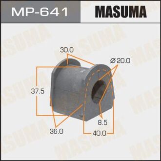 MP641 MASUMA MP641 Втулка стабилизатора MASUMA , rear, PAJERO, V21W MASUMA