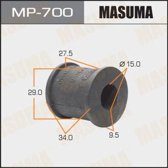 MP700 MASUMA MP700 Втулка стабилизатора MASUMA , rear, HARRIER, ACU15#, MCU15# MASUMA