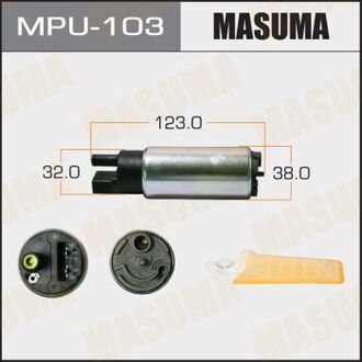 MPU103 MASUMA Фильтра Бензонасос (топливный насос) , с фильтром сеткой. Toyota V=2500-3000