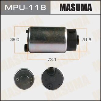 MPU118 MASUMA Бензонасос электрический (+сеточка) Toyota (MPU118) MASUMA