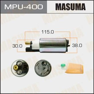 MPU400 MASUMA Бензонасос электрический (+сеточка) Suzuki (MPU400) MASUMA