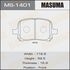 Колодка тормозная передняя Toyota Camry (-01) (MS1401) MASUMA