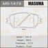 Колодка тормозная передняя (MS1479) MASUMA