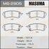 MS2905 Колодки дисковые MASUMA PATROL, Y62 rear (1, 12) MASUMA