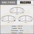 Колодка тормозная (MS7493) MASUMA