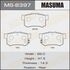 Колодка тормозная (MS8397) MASUMA
