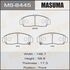 Колодка тормозная (MS8445) MASUMA