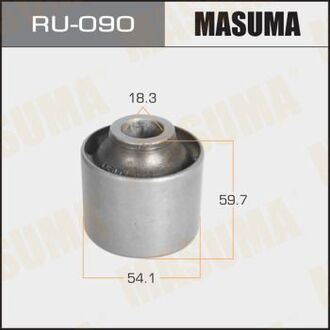 RU090 MASUMA Сайлентблок переднего нижнего рычага задний Toyota Land Cruiser (-04) (RU090) MASUMA