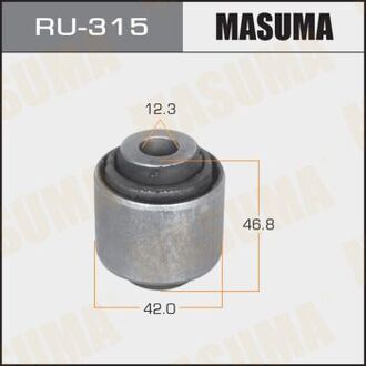 RU315 MASUMA Сайлентблок задней поперечной тяги Honda Civic (01-05), CR-V (01-16), FR-V (05-09) (RU315) MASUMA