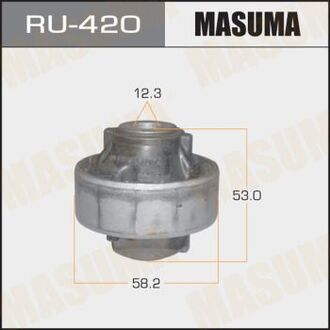 RU-420 MASUMA Сайлентблок переднего нижнего рычага задний NISSAN TIIDA II C11 (2007 )/ MICRA III K12 (200