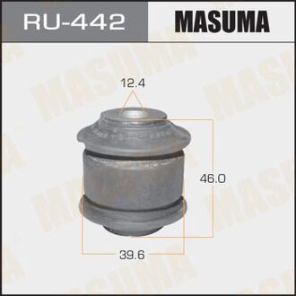 RU442 MASUMA Сайлентблок HONDA JAZZ II передн (RU442) MASUMA