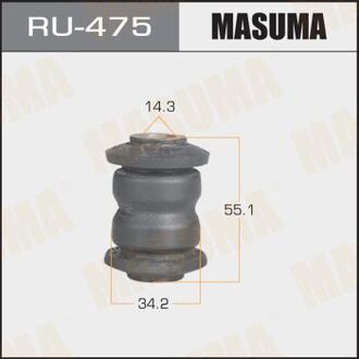 RU475 MASUMA Сайлентблок переднего нижнего рычага Nissan Almera Classic (06-12) (RU475) MASUMA