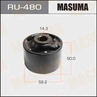 RU-480 MASUMA Сайлентблок задн продольного рычага пер RAV4/ ACA3 ALA30 GSA33