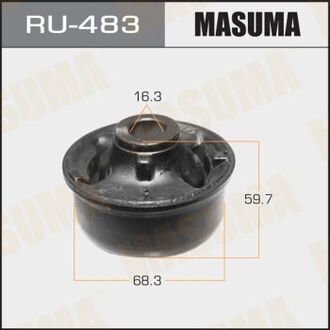 RU-483 MASUMA Сайлентблок рычага Corolla седан XI (E180/E170) 2013-