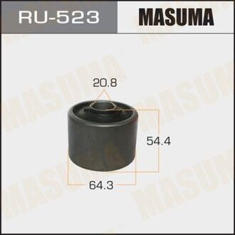RU523 MASUMA Сайлентблок NISSAN ALMERA II, PRIMERA/ P12 передн нижн (RU523) MASUMA