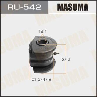 RU542 MASUMA Сайлентблок переднего нижнего рычага задний Honda HR-V (02-06) (RU542) MASUMA