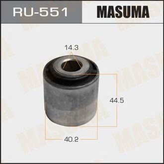 RU551 MASUMA Сайлентблок заднего поперечного рычага внутрений развальный