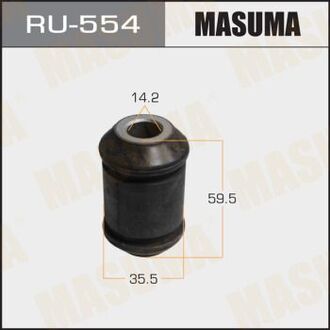 RU554 MASUMA Сайлентблок переднего нижнего рычага передний Mitsubishi Colt (04-12) (RU554) MASUMA