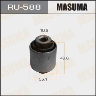RU588 MASUMA Сайлентблок заднего поперечного рычага Honda Civic (-01) (RU588) MASUMA