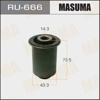 RU-666 MASUMA САЙЛЕНТБЛОКИ PATHFINDER R51M front low
