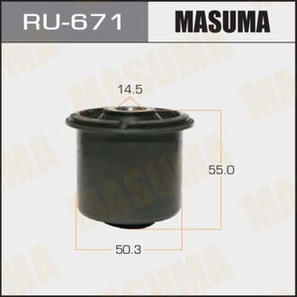 RU671 MASUMA RU671 Сайлентблок MASUMA PATROL, Y62 front up MASUMA