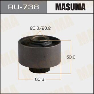 RU738 MASUMA Сайлентблок заднего подрамника Mazda CX-5 (11-17) (RU738) MASUMA