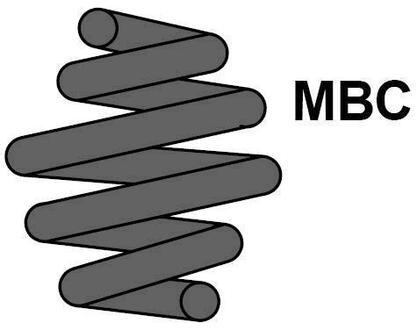 MC0198 MAXTRAC (15X147X227) Пружина задня BMW 3 E36 316/325 TD 90-