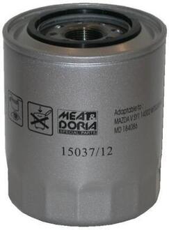15037/12 MEAT&DORIA MEATDORIA MITSUBISHI Фильтр масла Lancer 1.8D,TD 87-, 2.0D,TD SHOGUN 2.5TD/L2000D/2