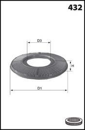 EL3773 MECAFILTER Фільтр повітряний