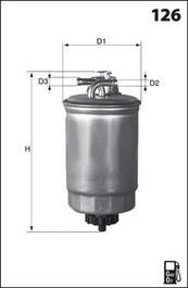 ELG5210 MECAFILTER Фільтр палива