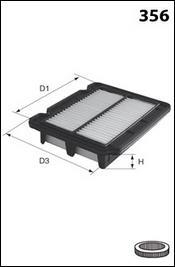 ELP9200 MECAFILTER Фільтр повітряний