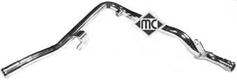 03214 Metalcaucho Патрубок радиатора Peugeot Bipper / Citroen Nemo 1.3 HDI (05-) (03214) Metalcaucho
