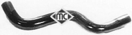 08445 Metalcaucho Патрубок радиатора Renault Megane 1.4, 1.6 (96-99) (08445) Metalcaucho