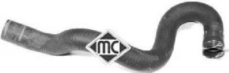 08674 Metalcaucho Патрубок радиатора Peugeot 206 1.9D (98-01) (08674) Metalcaucho