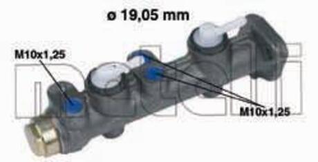 050063 Metelli Головний тормозной цилиндр