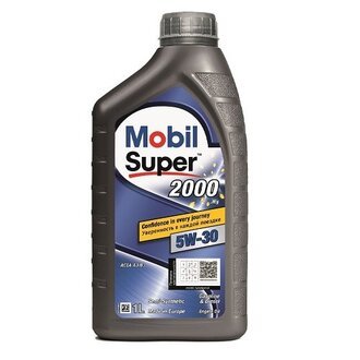 155184 MOBIL Масло моторн. mobil super 2000 x1 5w-30 (канистра 1л)