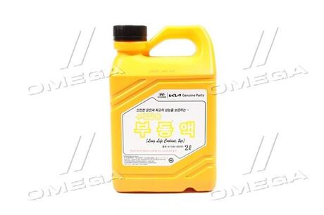 0710000201 MOBIS Антифриз концентрат hyundai long life coolant всесезонный, 2л