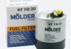 KF118/2D Molder Топливный фильтр MOLDER аналог WF8353/KL228/2D/WK84223X (KF118/2D) (фото 1)