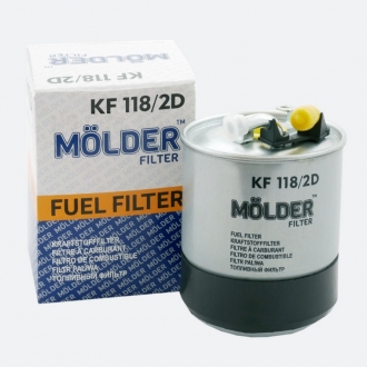 KF118/2D Molder Топливный фильтр MOLDER аналог WF8353/KL228/2D/WK84223X (KF118/2D)