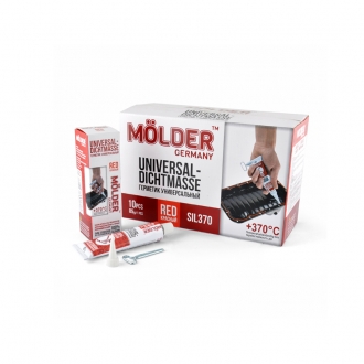 SIL370 Molder Силиконовый герметик Molder Universal-Dichtmasse Red SIL370