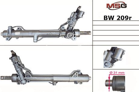 BW209R MSG Рулевая рейка с ГУР восстановленная BMW 7 (E65, E66) 01-