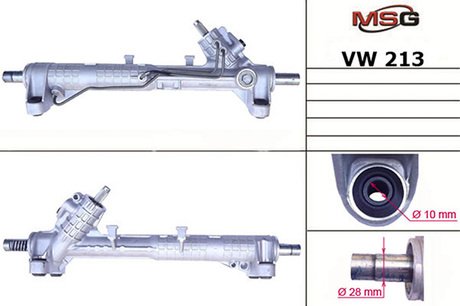 VW 213 MSG Кермова рейка с г/п VW Transporter IV 1.8-2.5D 07.90-04.03