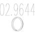 Монтажное кольцо выхлопной системы (металическое) (D (внутр) - 53,6мм;D (наружн) - 61мм; Высота-4мм) 02.9644