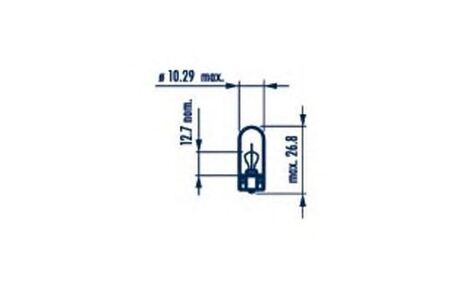 17169 NARVA Лампа пов пов Lc (12v5w)Narva 17169(жел)