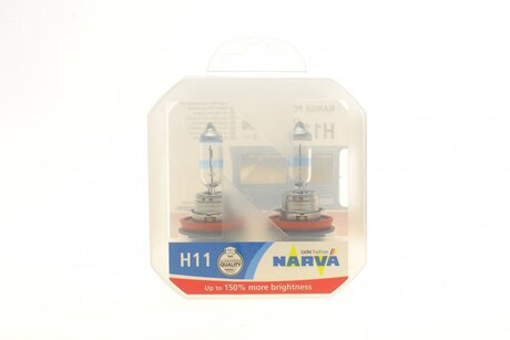 481012100 NARVA ЇARУWKA H11 C 12V 55W/RANGE POWER 150/ /2SZT./