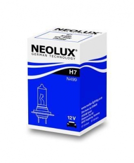 N499 NEOLUX Лампа галогенная 12V 55W H7 (NEOLUX)