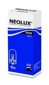 N501 NEOLUX Лампа накаливания, W5W 12В 5Вт
