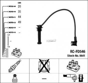 Комплект электропроводки NGK 0641