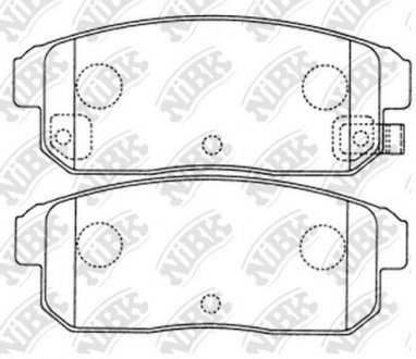 PN2467 NiBK D1239,GDB7184,44060-4U092,44060-6Y391,44060-6Z325,44060-AU092,44060-7E690